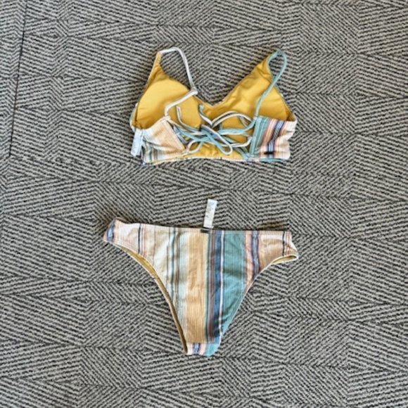 O'Neill Bohemian Stripe Bikini Size Small - Picture 9 of 10
